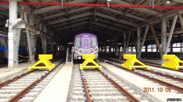 機場捷運電聯車展示，圖多