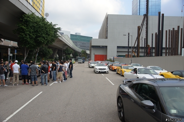 (增加了出發片段)今日香港九龍灣國際展貿有名車集會!?