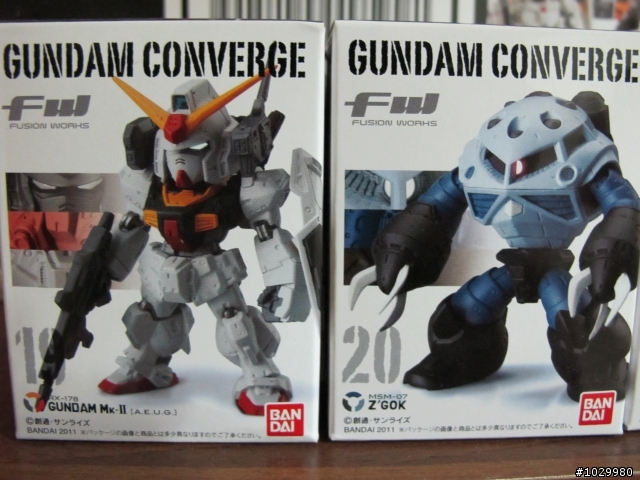 Gundam converge  SELECTION  MK-II登陸了