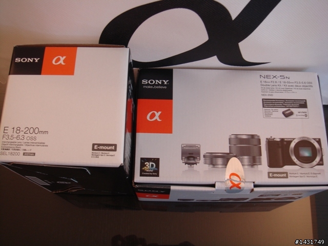 SONY  5N+18-200  開箱