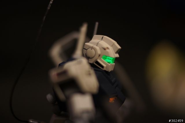 發光實驗作No.8 [HGUC]RGM-79C GM TYPE-C