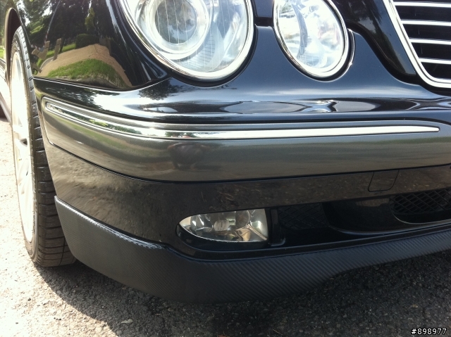 W210 Carlsson look 下包包覆卡夢貼紙 (看慣新車者請勿進入)