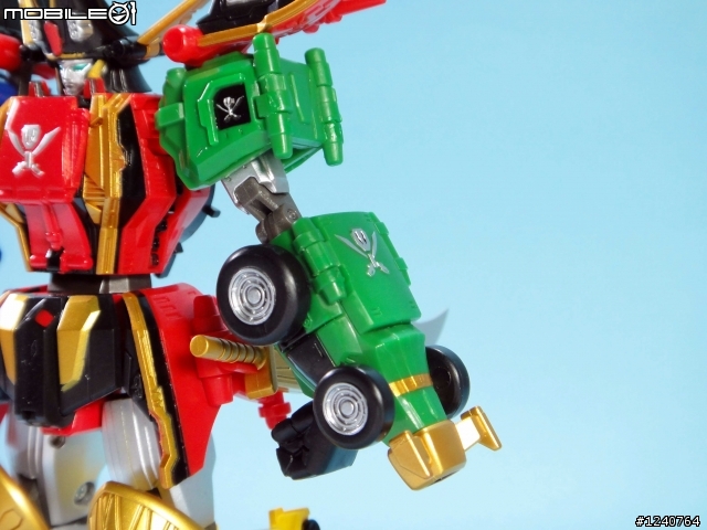GOKAI 合體!SR合金 海賊戰隊 豪快王!