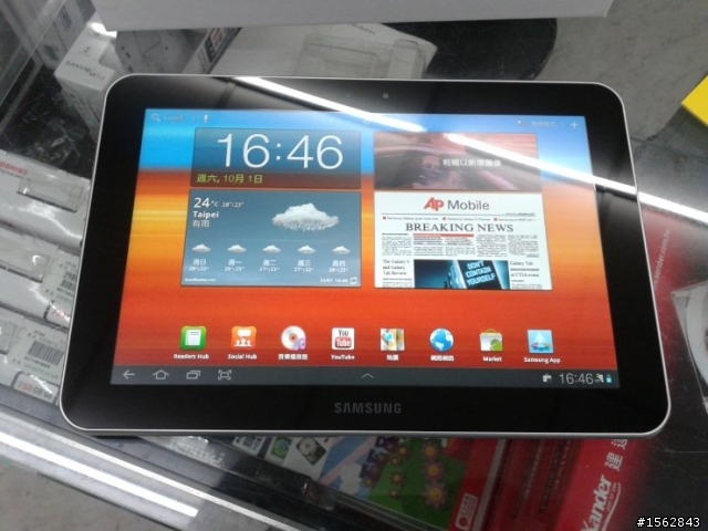 光華Tab體驗屋的尹恩讓我淪陷了!!入手Tab8.9 3G版啦！