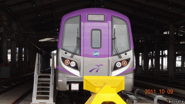 機場捷運電聯車展示，圖多