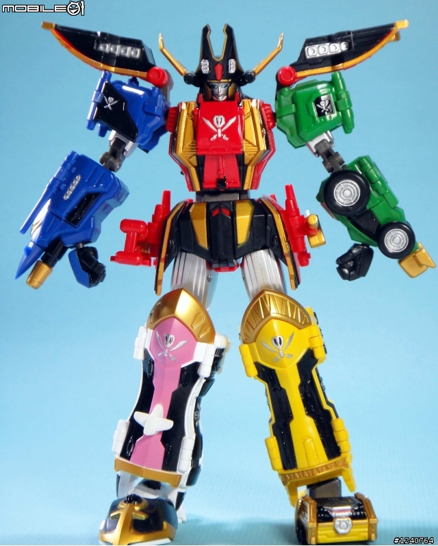 GOKAI 合體!SR合金 海賊戰隊 豪快王!