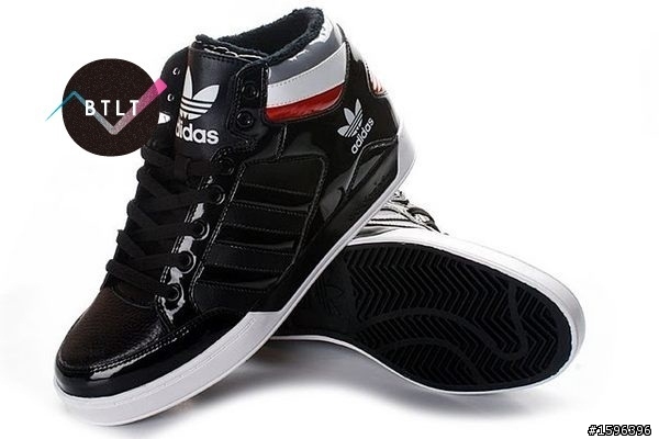 (尋鞋)ADIDAS STAN SMITH TREFOIL 高筒 亮皮 平滑皮 毛毛 跳舞鞋 黑 白 紅