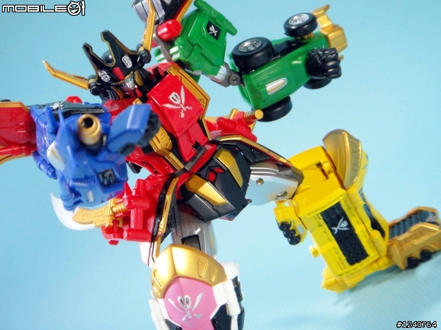 GOKAI 合體!SR合金 海賊戰隊 豪快王!