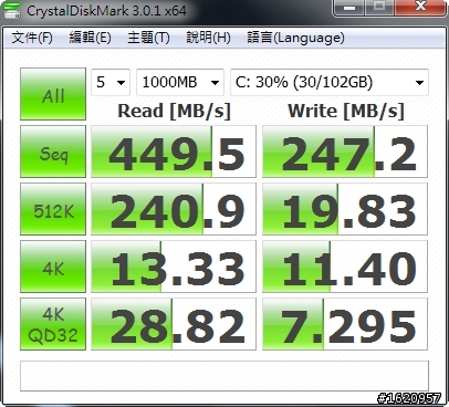 [開箱2/3] UX31E的簡單測試...硬體規格、硬碟傳輸、系統資訊等等...
