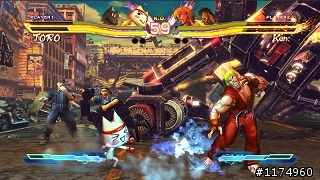 PlayStation【快打旋風X鐵拳】夢幻格鬥祭典 燃燒吧格鬥魂！