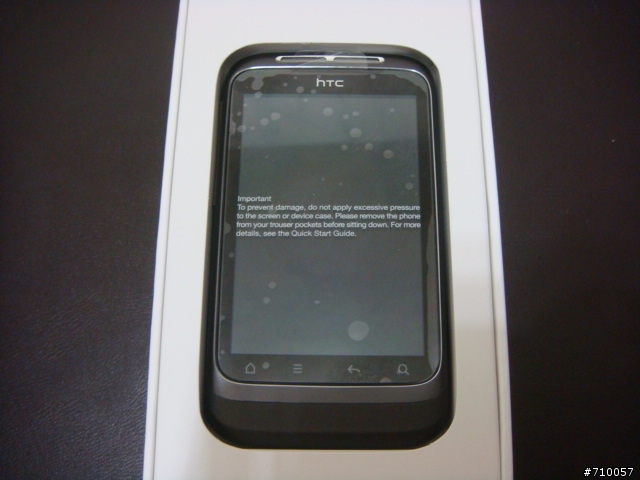 [簡單開箱] HTC Wildfire S CDMA亞太版