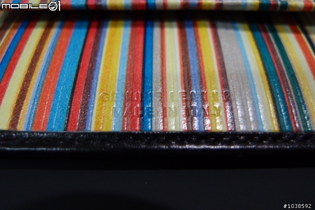 [皮夾]Paul Smith Men's Multi Stripe Billfold & Coin Wallet