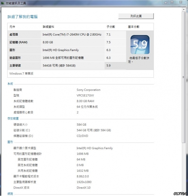 『顛覆對大筆電的看法』SONY VAIO SE17 輕薄登場