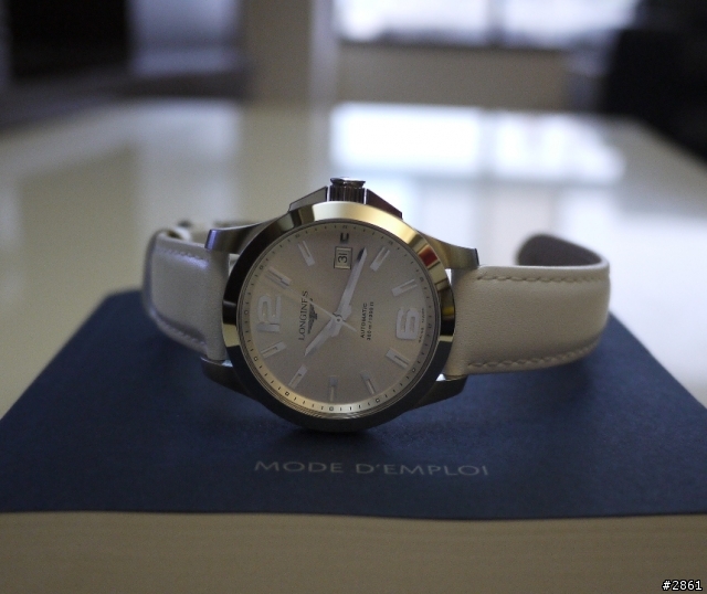 <開箱>生平第一次開箱~~LONGINES 海洋征服者300米機械錶
