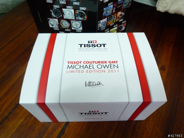 TISSOT COUTURIER GMT 麥克歐文 2011限量錶