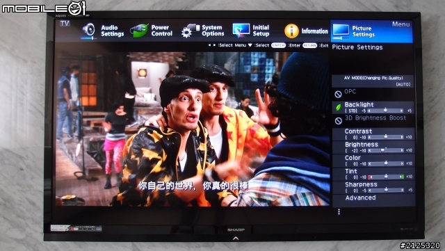 直下式 70 吋 3D  SHARP LC-70LE735U  不專業開箱文