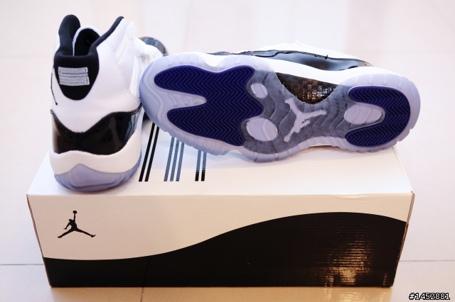 2011 Nike air Jordan XI Concord 11 白黑開箱