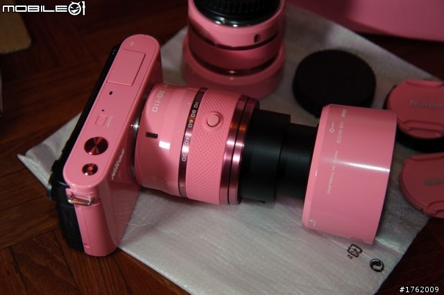 Nikon J1 粉紅色雙鏡頭套裝