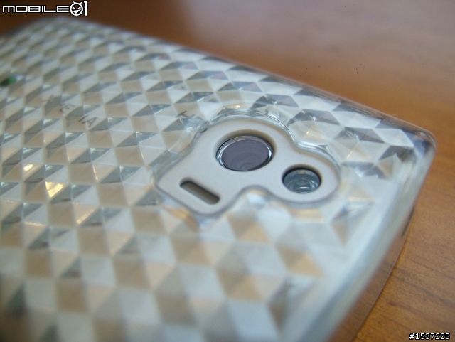 [附圖]Xperia mini(白) 清水套+霧面保護貼