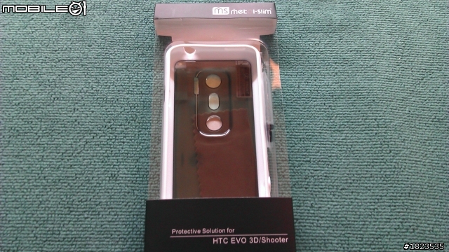 Metal-Slim HTC EVO 3D保護組(白+透明黑)試用心得