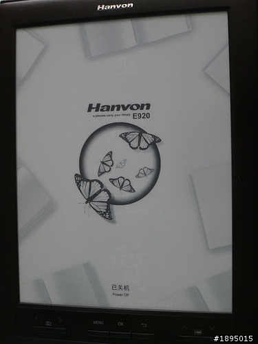 [敗家] 漢王 E920 大尺寸電子書閱讀器簡單開箱與使用初探