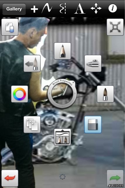 推薦超棒一把的iphone繪圖／影像軟體SketchBook