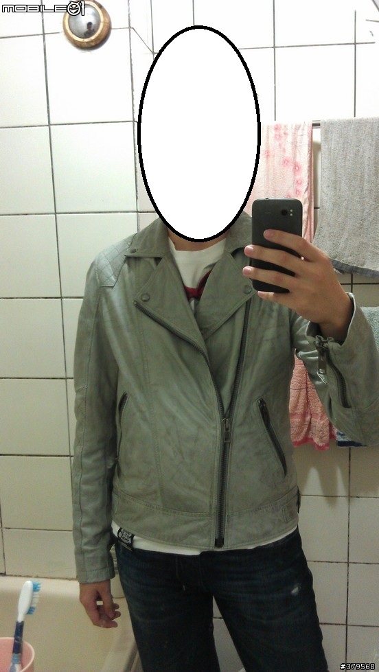 [實穿圖已補上][圖多注意]一次開兩件 Superdry Classic Pea Coat +River Island Grey Biker Leather Jacket