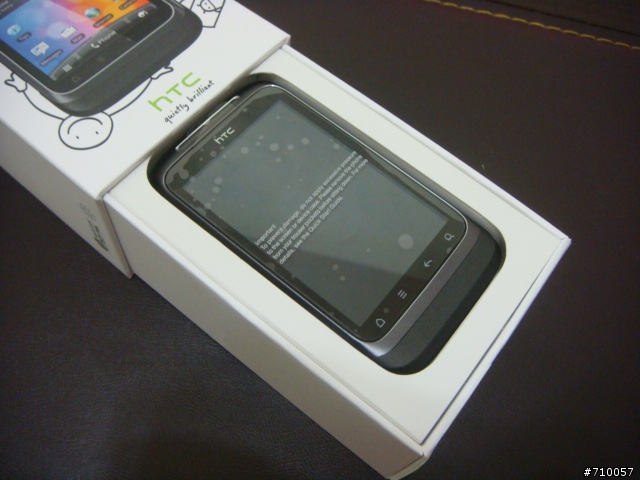 [簡單開箱] HTC Wildfire S CDMA亞太版
