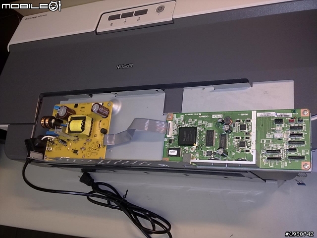 epson t1100不過電，找不到燒毀跡象........