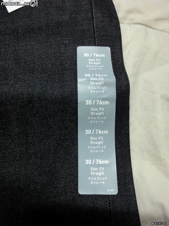 [分享] 台灣UNIQLO旗艦店全日製原色褲
