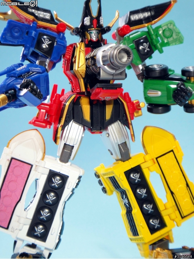 GOKAI 合體!SR合金 海賊戰隊 豪快王!