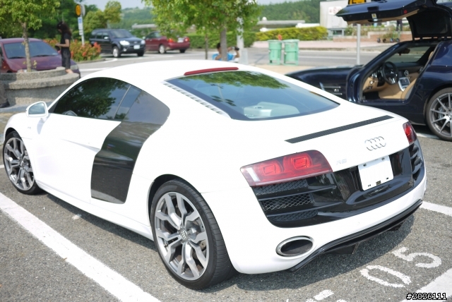 【遇見】Benz SLS AMG & Audi R8 V10