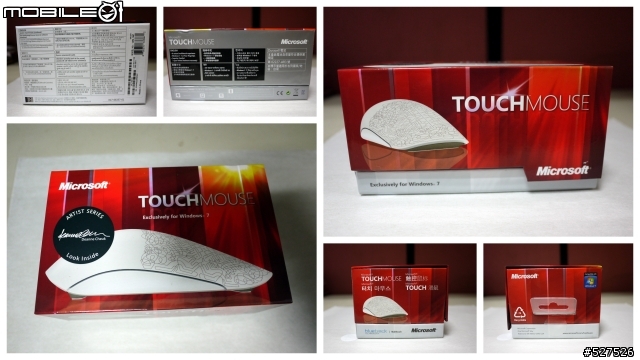 [開箱] 多點觸控的藝術品- Microsoft Touch Mouse藝術家限量版開箱