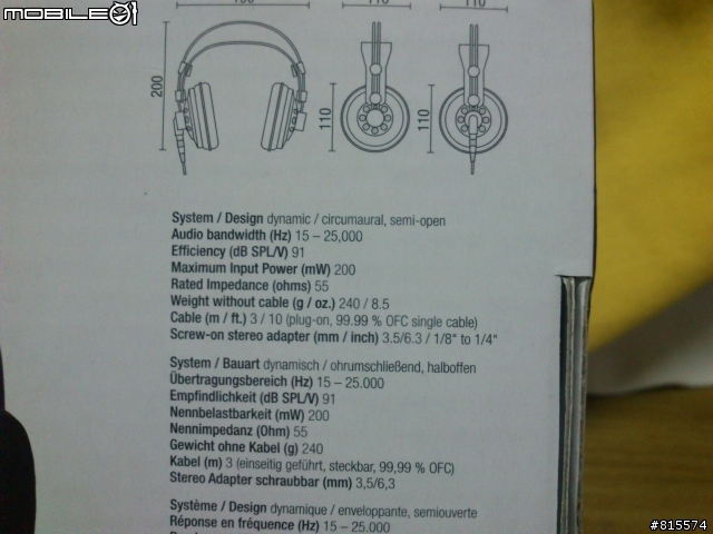 [開箱] 不是很稀有的AKG  K240 MKII  ~ 新手不專業亂開 (滾)