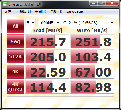 <簡測>EZLINK Seraphim SLC 60GB vs EZLINK Violet-E SLC 64GB