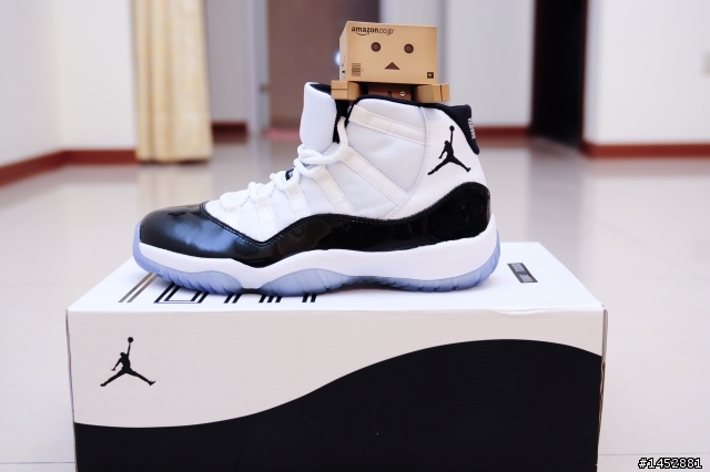2011 Nike air Jordan XI Concord 11 白黑開箱