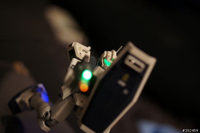 發光實驗作No.8 [HGUC]RGM-79C GM TYPE-C