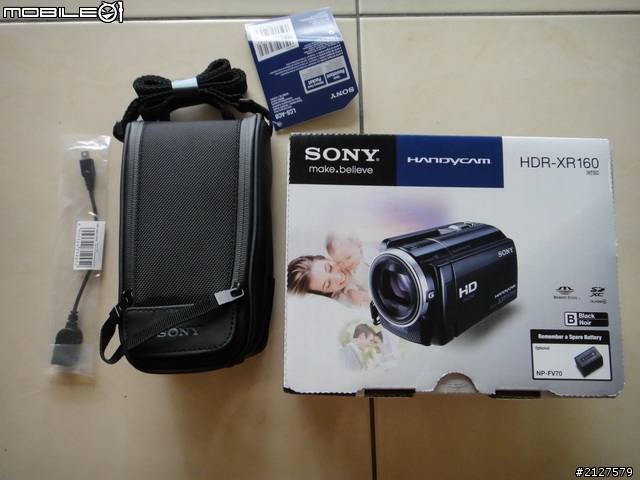 SONY-XR160簡單開箱文