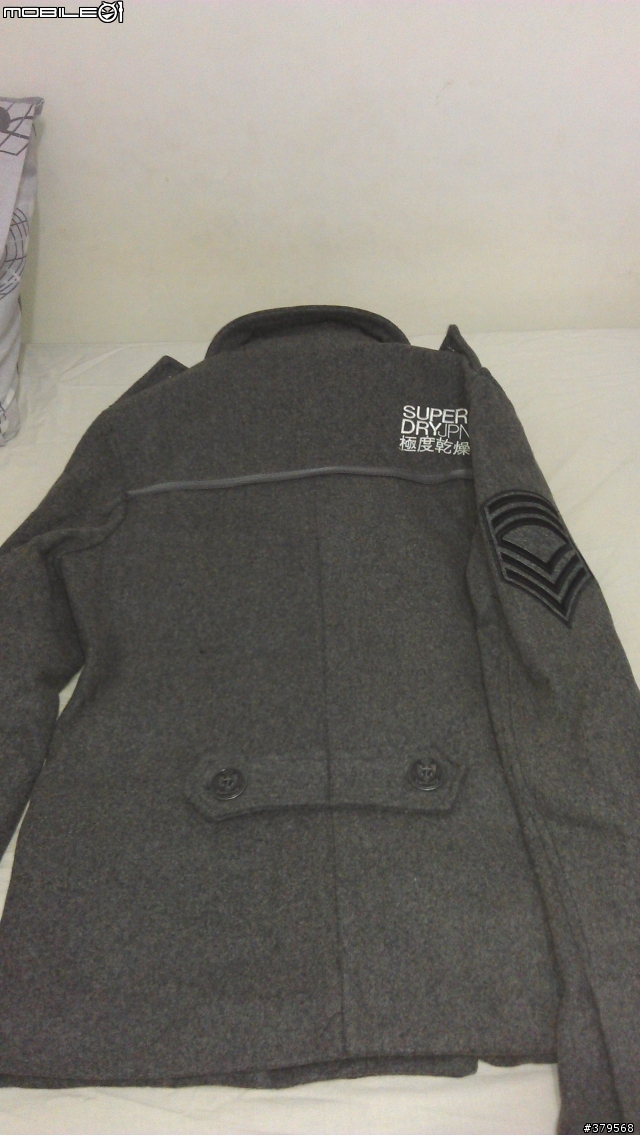 [實穿圖已補上][圖多注意]一次開兩件 Superdry Classic Pea Coat +River Island Grey Biker Leather Jacket