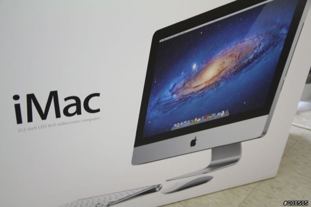 21.5 iMac 開箱啦！[My first MAC]