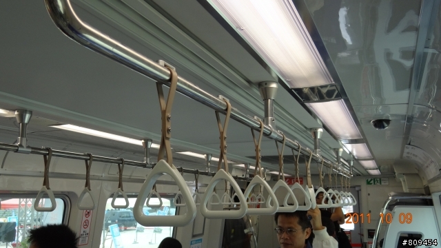 機場捷運電聯車展示，圖多