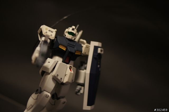 發光實驗作No.8 [HGUC]RGM-79C GM TYPE-C