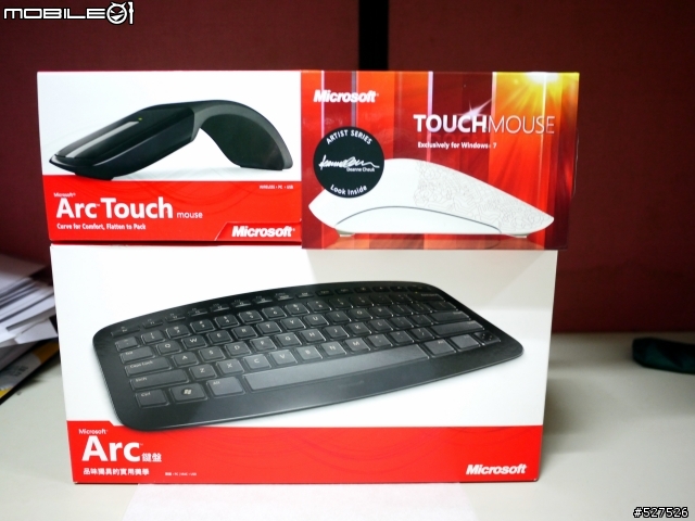 [開箱] 多點觸控的藝術品- Microsoft Touch Mouse藝術家限量版開箱