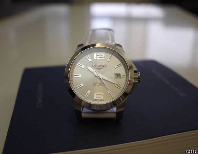 <開箱>生平第一次開箱~~LONGINES 海洋征服者300米機械錶