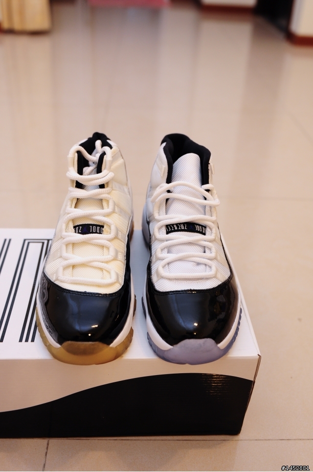 2011 Nike air Jordan XI Concord 11 白黑開箱