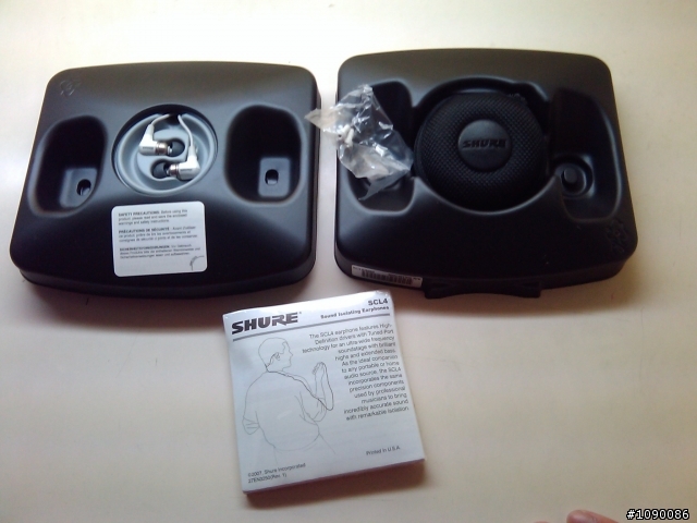 [開箱]停產的美好聲音shure scl4