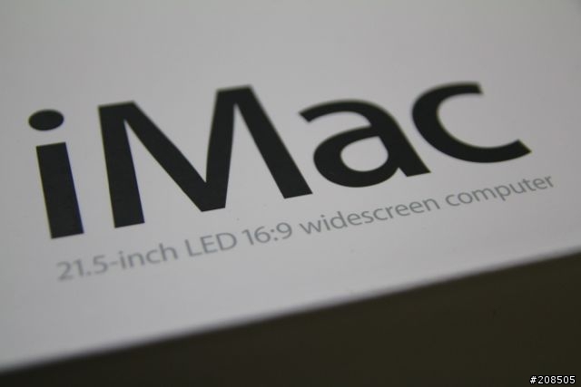 21.5 iMac 開箱啦！[My first MAC]