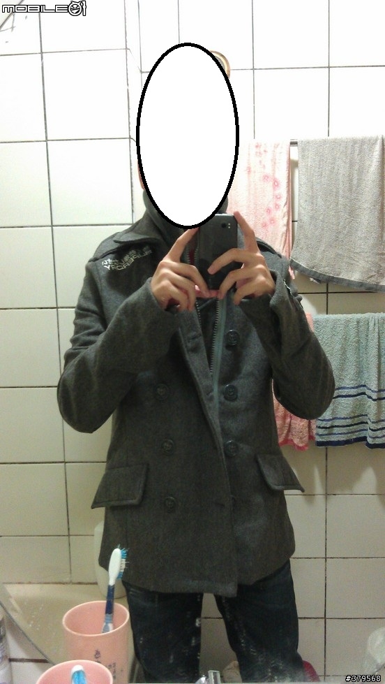 [實穿圖已補上][圖多注意]一次開兩件 Superdry Classic Pea Coat +River Island Grey Biker Leather Jacket