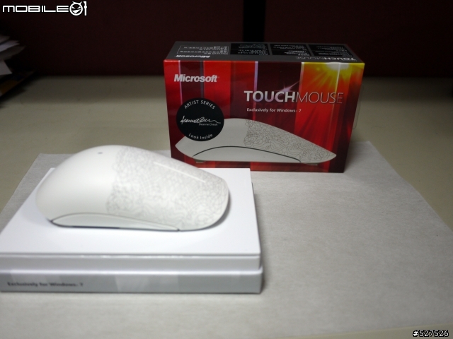[開箱] 多點觸控的藝術品- Microsoft Touch Mouse藝術家限量版開箱
