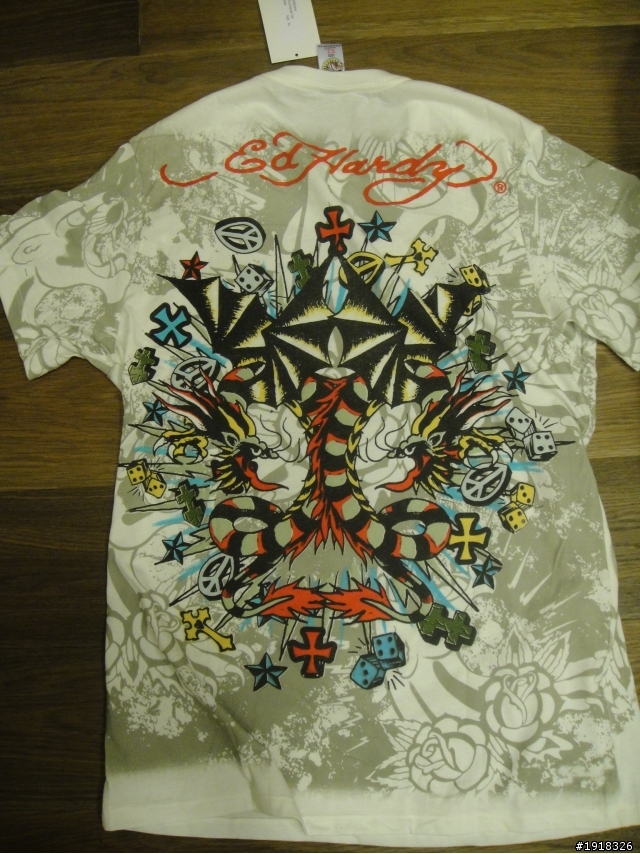 [Kevin開箱]~ED HARDY 短T x2
